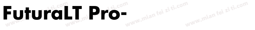 FuturaLT Pro字体转换